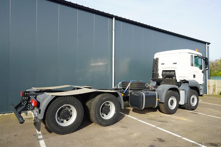 Chasis con cabina MAN TGS41.400 8X4 BB-WW NEW UNUSED CHASSIS EURO3