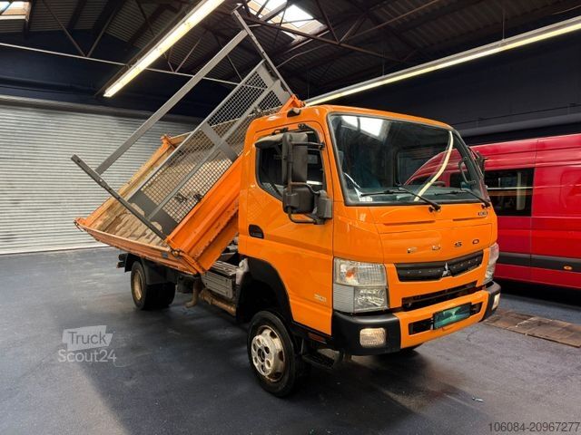 Třístranná sklápěcí dodávka FUSO Canter 6C18 Allrad 4x4 Meiller 3 Seiten Kipper