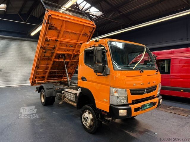Třístranná sklápěcí dodávka FUSO Canter 6C18 Allrad 4x4 Meiller 3 Seiten Kipper