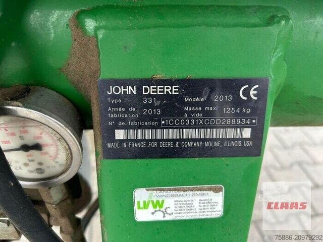Slåttermaskin John Deere GEBR. JOHN DEERE 331 MÄHWERK