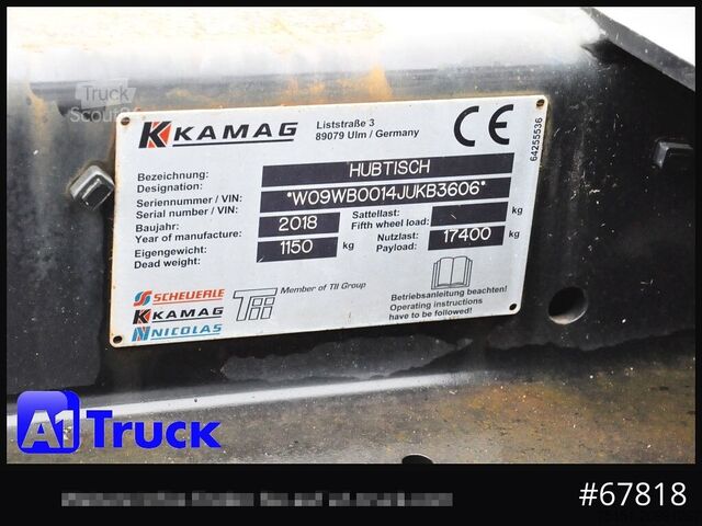 Wissellaadbak vrachtwagen KAMAG Kamag Wiesel, Umsetzer, Rangierer, 40Km/h,