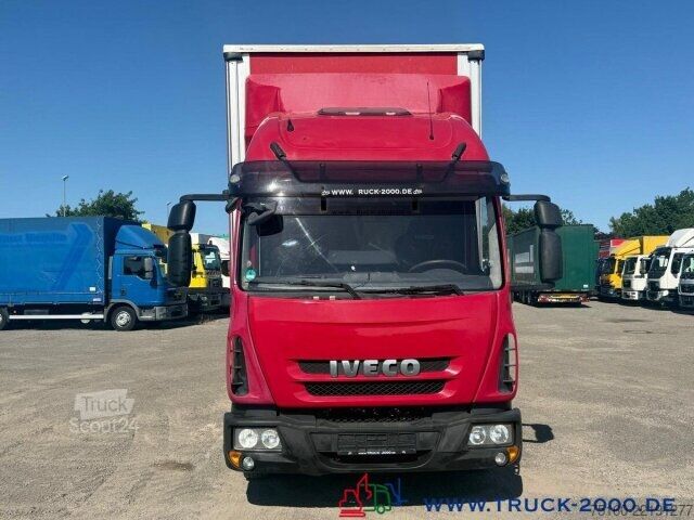 Tentinė platforma sunkvežimis Iveco 80E22 Jumbo Schiebeplane L+R Gr. Haus AHK Klima
