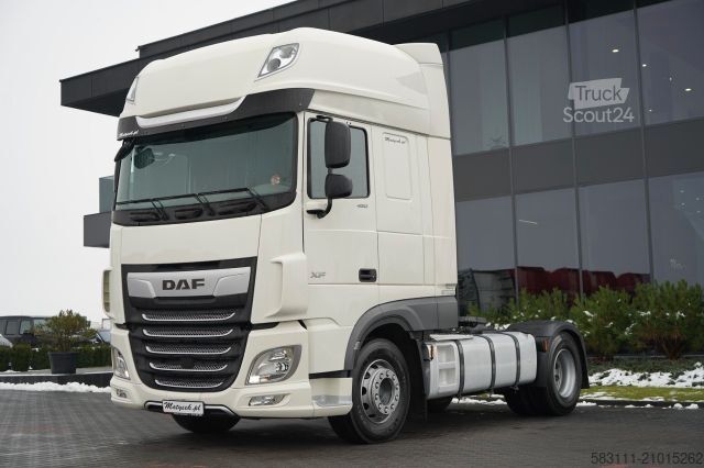 Standard nyergesvontató DAF XF 480 / SUPER SPACE CAB / OPONY 100% / 2021 ROK