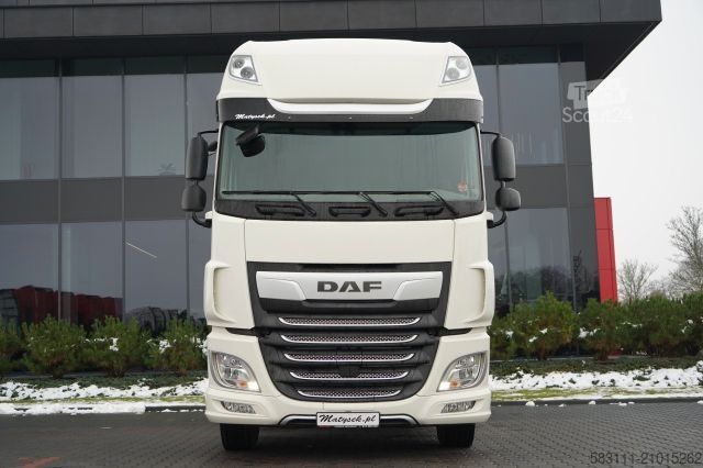 Standard nyergesvontató DAF XF 480 / SUPER SPACE CAB / OPONY 100% / 2021 ROK