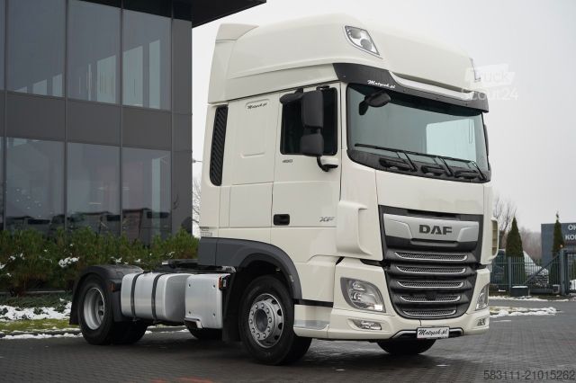 Standard nyergesvontató DAF XF 480 / SUPER SPACE CAB / OPONY 100% / 2021 ROK