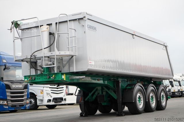 Semi-remorque benne CARNEHL WYWROTKA 24 M3 / 5 200 KG !!  / MA?O U?YWANA /  