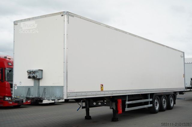 Semi-remorque frigorifique FRUEHAUF  TROUILLET / KONTENER / KOFFER / DWIE OSIE PODNO