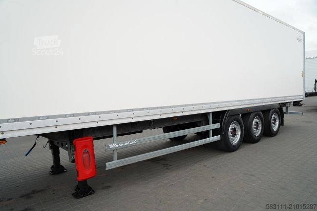Semi-remorque frigorifique FRUEHAUF  TROUILLET / KONTENER / KOFFER / DWIE OSIE PODNO