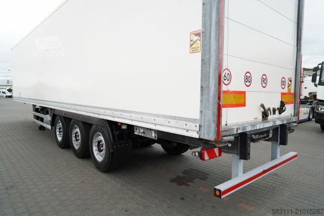 Semi-remorque frigorifique FRUEHAUF  TROUILLET / KONTENER / KOFFER / DWIE OSIE PODNO