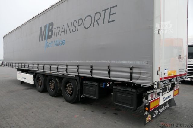 Otvorena poluprikolica sa ceradom KRONE FIRANKA STANDARD / 2020 ROK / O? PODNOSZONA