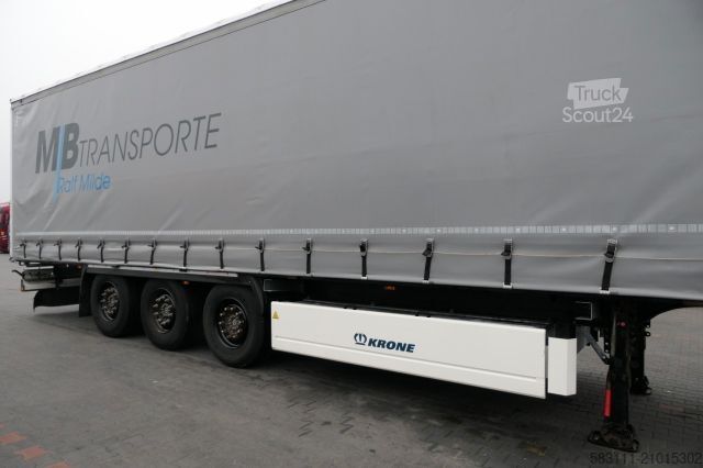 Otvorena poluprikolica sa ceradom KRONE FIRANKA STANDARD / 2020 ROK / O? PODNOSZONA