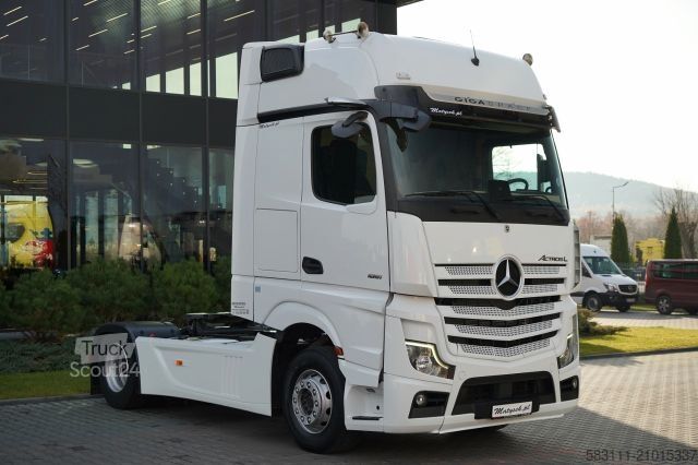 Tracteur routier standard MERCEDES-BENZ ACTROS  L 1851 / GIGA SPACE / RETARDER / 2022 R 