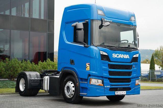 Štandardný ťahač SCANIA R 450 / HYDRAULIKA / RETARDER / I-PARK COOL / A
