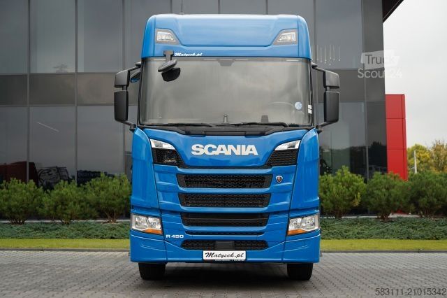 Štandardný ťahač SCANIA R 450 / HYDRAULIKA / RETARDER / I-PARK COOL / A