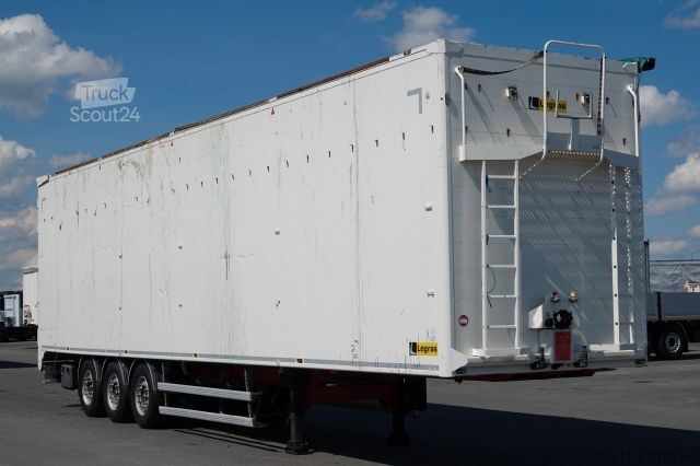 Semi-remorque à plancher roulant LEGRAS RUCHOMA POD?OGA / WALKING FLOOR / 98 m3 / OPONY