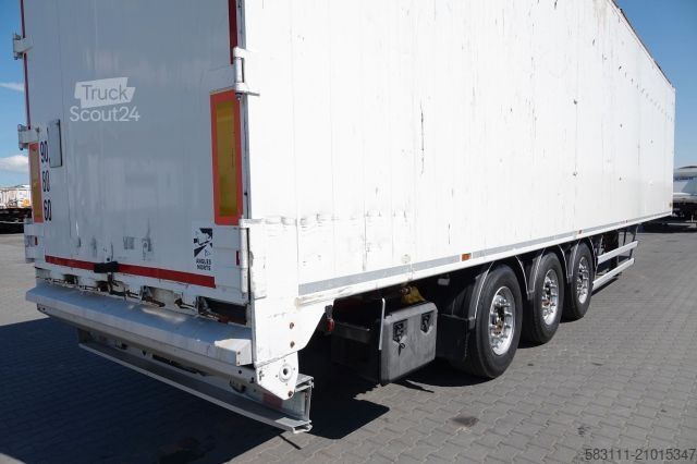 Semi-remorque à plancher roulant LEGRAS RUCHOMA POD?OGA / WALKING FLOOR / 98 m3 / OPONY