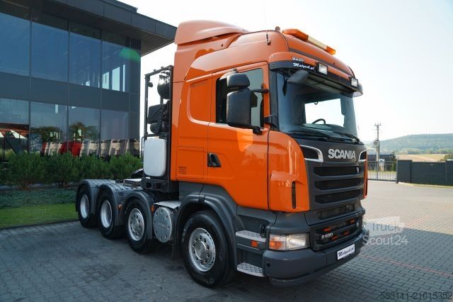 Štandardný ťahač SCANIA R 620 / HYDRAULIKA / 8X4 / DMC: 150 000 KG / SI