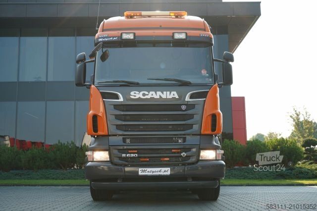 Štandardný ťahač SCANIA R 620 / HYDRAULIKA / 8X4 / DMC: 150 000 KG / SI