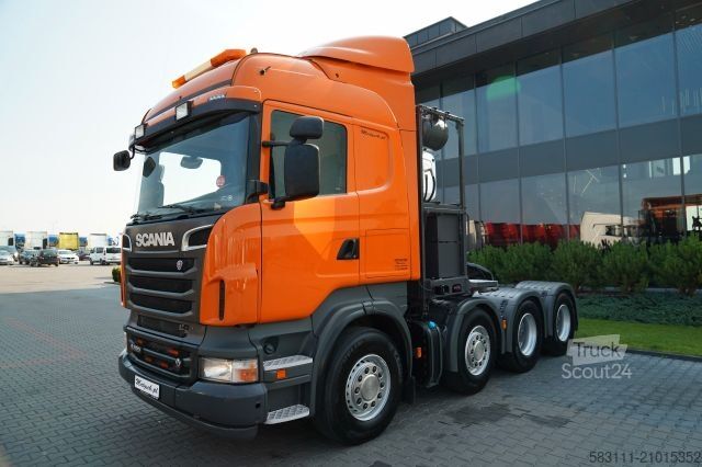 Štandardný ťahač SCANIA R 620 / HYDRAULIKA / 8X4 / DMC: 150 000 KG / SI