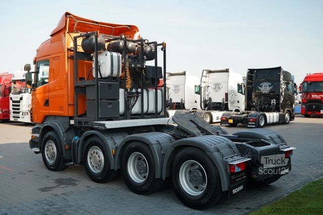 Štandardný ťahač SCANIA R 620 / HYDRAULIKA / 8X4 / DMC: 150 000 KG / SI