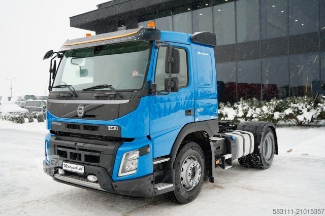 Τυπική μονάδα τράκτορα VOLVO FMX 420 / 13 LITROWY / NISKA KABINA /  RUD ROTOG