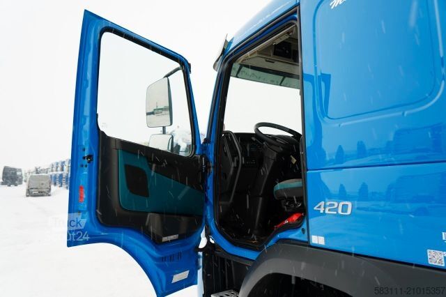 Τυπική μονάδα τράκτορα VOLVO FMX 420 / 13 LITROWY / NISKA KABINA /  RUD ROTOG