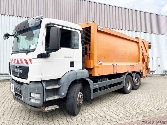 Vuilniswagen MAN TGS 26.320 6x2-4 BL TGS 26.320/400 6x2-4 BL, Lift-/Lenkachse, Heil PLK 21 M, Zöller-Schüttung