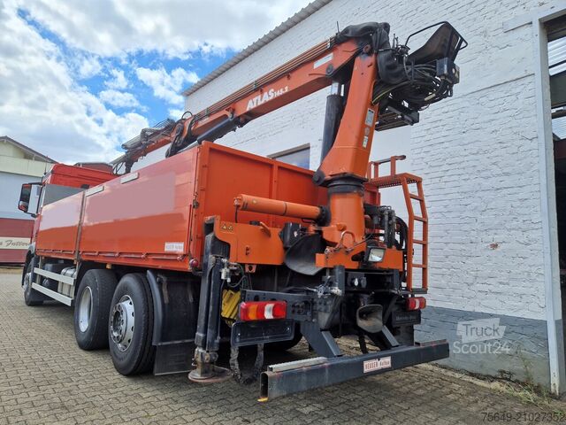 Grue montée sur camion Mercedes-Benz Arocs 2545 L/6x2/4 Arocs 2545 L/6x2/4, Atlas Kran, 145.2-A19 VB, 9,4m-1.51 to, Lenkachse, entlastbar, Retarder, Klima,