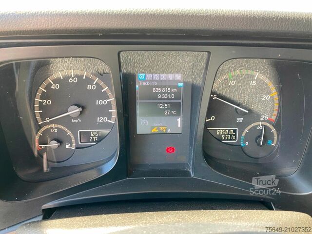 Grue montée sur camion Mercedes-Benz Arocs 2545 L/6x2/4 Arocs 2545 L/6x2/4, Atlas Kran, 145.2-A19 VB, 9,4m-1.51 to, Lenkachse, entlastbar, Retarder, Klima,