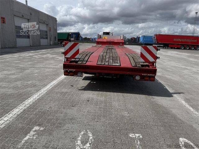 Remorque à plate-forme Kel-Berg Stepdeck / Tiefbettauflieger / Nedbygget