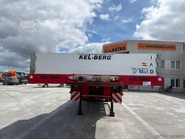 Remorque à plate-forme Kel-Berg Stepdeck / Tiefbettauflieger / Nedbygget