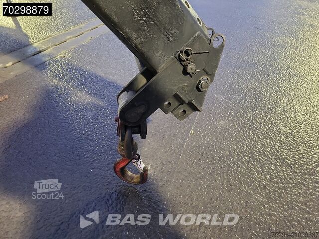 Camion-benne avec grue Scania P340 6X4 HMF 4220 K6 Crane Winch Tipper Full St...