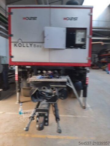 Drawbar trailer Kran HMF Dunst HMF 8520-K8 Fly Jib 1200K4