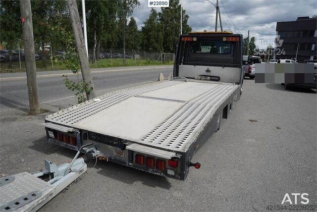 Automobilių gabenimo furgonas Mercedes-Benz Sprinter 519 – Car transporter with trailer