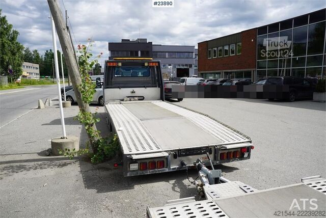Automobilių gabenimo furgonas Mercedes-Benz Sprinter 519 – Car transporter with trailer