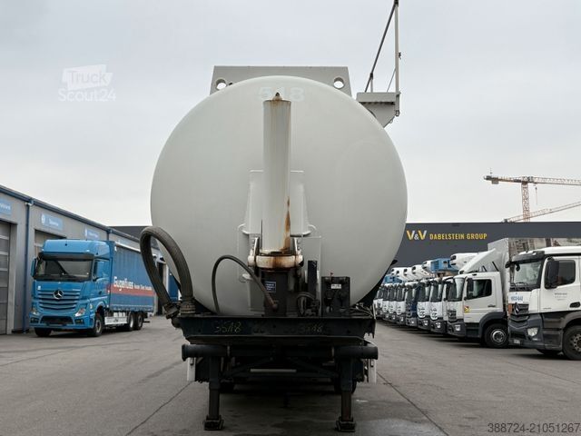 Semi-remorque silo FELDBINDER KIP52*52m³*ADR*Elektrische-Hydraulik*Alu*TÜV*