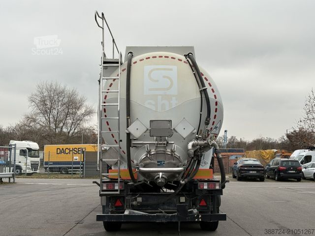 Semi-remorque silo FELDBINDER KIP52*52m³*ADR*Elektrische-Hydraulik*Alu*TÜV*