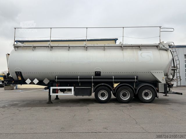 Semi-remorque silo FELDBINDER KIP52*52m³*ADR*Elektrische-Hydraulik*Alu*TÜV*