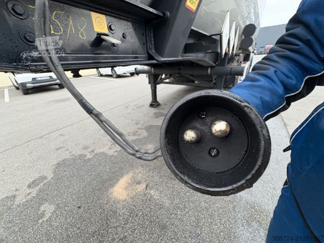 Semi-remorque silo FELDBINDER KIP52*52m³*ADR*Elektrische-Hydraulik*Alu*TÜV*