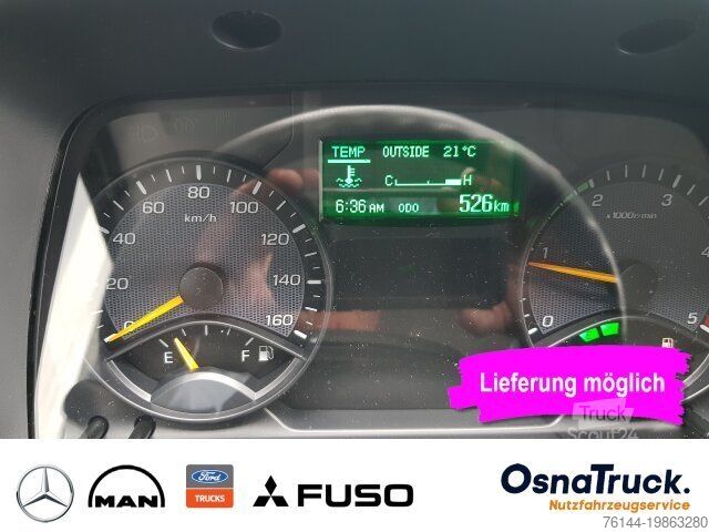 Furgão pick-up FUSO 7C18 Pritsche/Plane/LBW Klima,Schiebeplane re+li