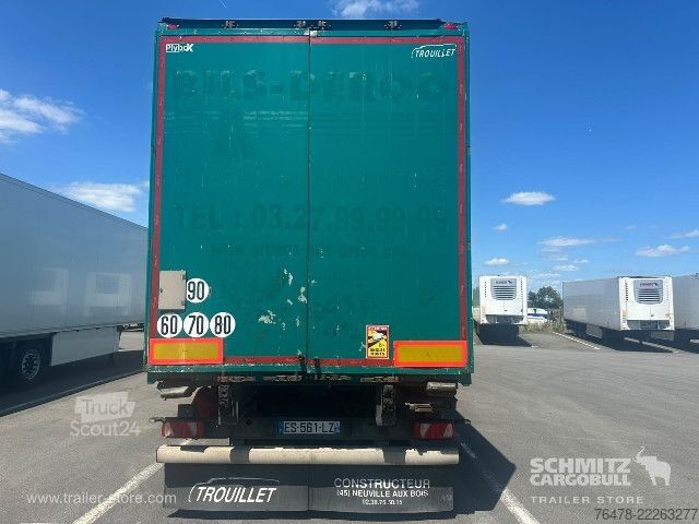 Furgonska polprikolica Trouillet Dryfreight Standard