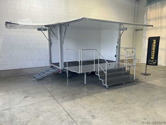 Koffer aanhanger Unsinn PK 3042-13-2400 Podest Verkaufsanhänger