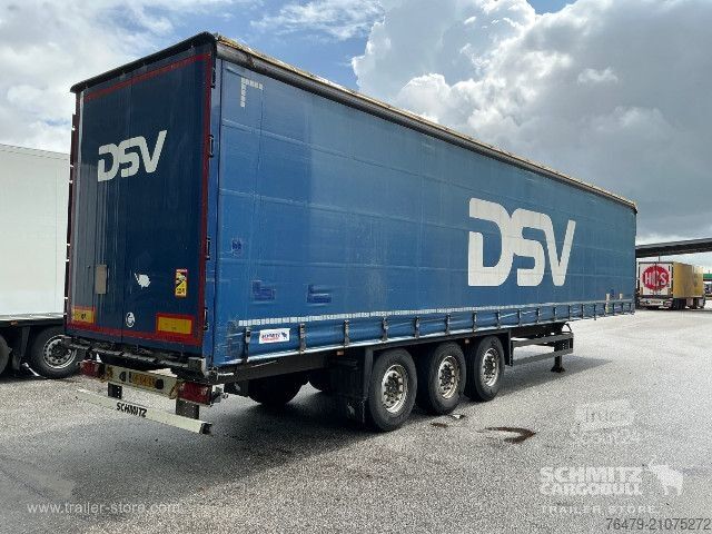 Open semitrailer with tarp Schmitz Cargobull Curtainsider Standard