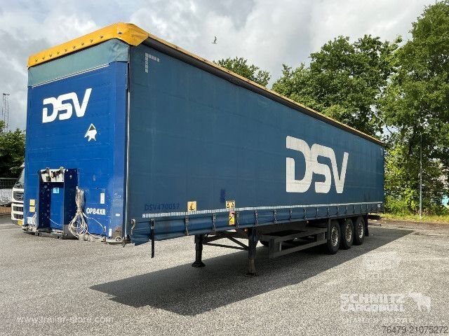 Open semitrailer with tarp Schmitz Cargobull Curtainsider Standard