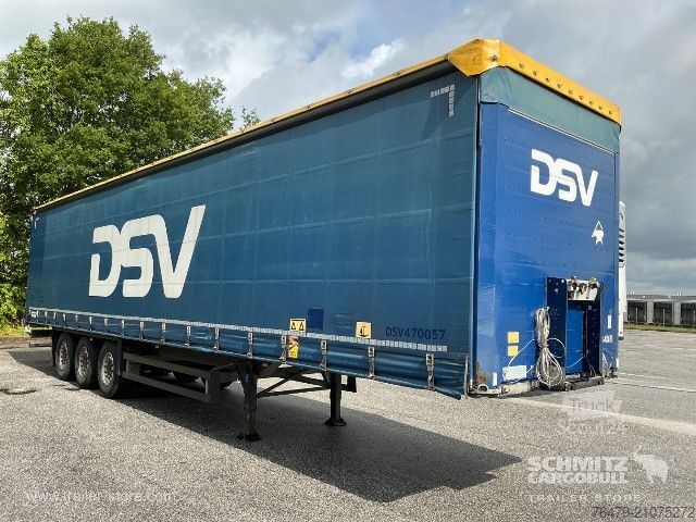 Open semitrailer with tarp Schmitz Cargobull Curtainsider Standard