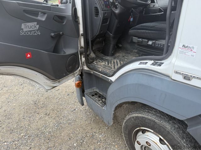 Samochód dostawczy z plandeką MERCEDES-BENZ 818L Atego Pritsche mit Bordwänden