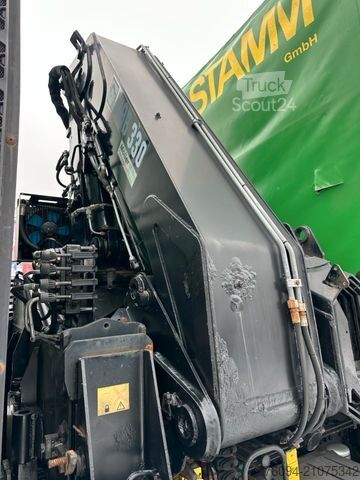 Wechselfahrgestell LKW MAN TGX 26.480 Kran 25m, Wechselpritsche , Container