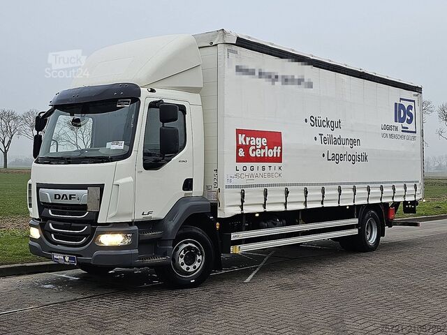 Glidende presenning DAF LF 290 16T TAILLIFT AIRCO