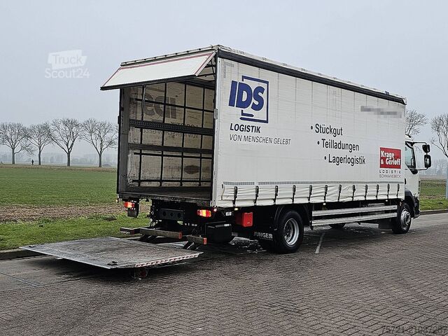 Glidende presenning DAF LF 290 16T TAILLIFT AIRCO