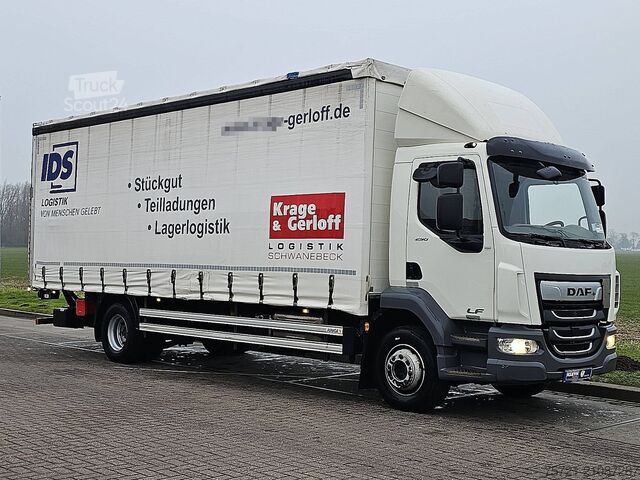 Glidende presenning DAF LF 290 16T TAILLIFT AIRCO